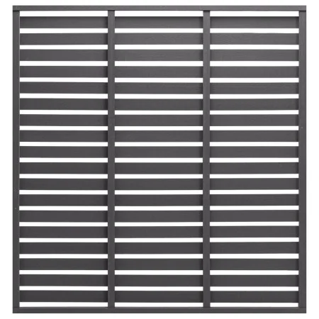 Graue WPC-Zaunplatte 180x180 cm von vidaXL, Zaunpaneele - Ref: Foro24-318110, Preis: 210,53 €, Rabatt: %