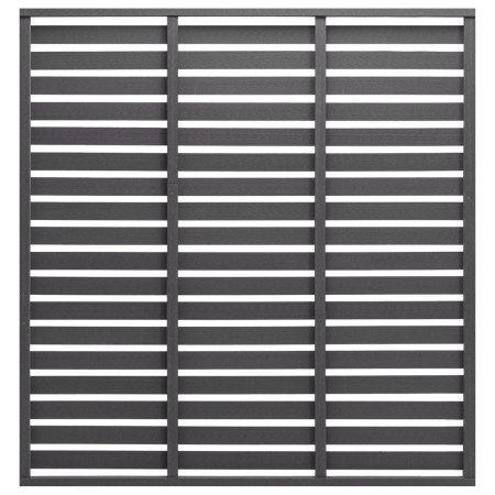 Panel de valla de WPC gris 180x180 cm de vidaXL, Paneles de vallas - Ref: Foro24-318110, Precio: 178,34 €, Descuento: %