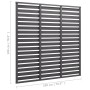 Panel de valla de WPC gris 180x180 cm de vidaXL, Paneles de vallas - Ref: Foro24-318110, Precio: 178,34 €, Descuento: %
