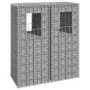 Cestas postes de gaviones 2 unidades hierro 40x40x100 cm by vidaXL, fence posts - Ref: Foro24-151261, Price: 44,37 €, Discoun...