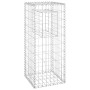 Cestas postes de gaviones 2 unidades hierro 40x40x100 cm de vidaXL, Postes de cerca - Ref: Foro24-151261, Precio: 44,75 €, De...