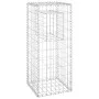 Cestas postes de gaviones 2 unidades hierro 40x40x100 cm by vidaXL, fence posts - Ref: Foro24-151261, Price: 44,37 €, Discoun...