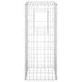 Cestas postes de gaviones 2 unidades hierro 40x40x100 cm by vidaXL, fence posts - Ref: Foro24-151261, Price: 44,37 €, Discoun...