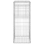 Cestas postes de gaviones 2 unidades hierro 40x40x100 cm by vidaXL, fence posts - Ref: Foro24-151261, Price: 44,37 €, Discoun...