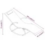 Rocking sun lounger, 2 units, made of steel and green textilene. by vidaXL, Loungers - Ref: Foro24-318131, Price: 157,23 €, D...
