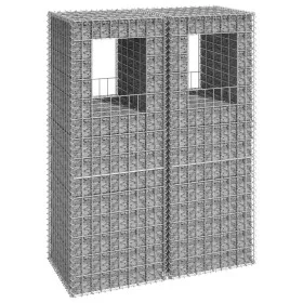 Gabionenpfosten-Körbe 2 Stück Eisen 50x50x140 cm von vidaXL, Zaunpfosten - Ref: Foro24-151271, Preis: 73,76 €, Rabatt: %