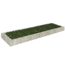 Arriate de gaviones de acero galvanizado 300x100x20 cm de vidaXL, Maceteros y jardineras - Ref: Foro24-151313, Precio: 43,48 ...