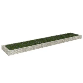 Arriate de gaviones de acero 500x100x20 cm de vidaXL, Maceteros y jardineras - Ref: Foro24-151315, Precio: 75,10 €, Descuento: %