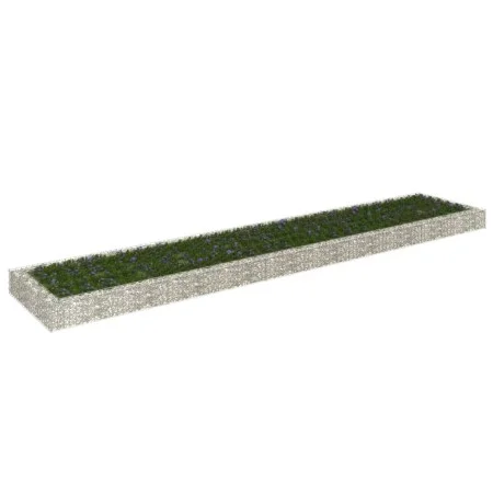 Arriate de gaviones de acero 500x100x20 cm de vidaXL, Maceteros y jardineras - Ref: Foro24-151315, Precio: 75,10 €, Descuento: %