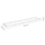 Arriate de gaviones de acero 500x100x20 cm de vidaXL, Maceteros y jardineras - Ref: Foro24-151315, Precio: 75,10 €, Descuento: %