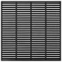 Dark gray WPC slat fence 180x180 cm by vidaXL, fence panels - Ref: Foro24-318108, Price: 195,45 €, Discount: %