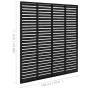 Dark gray WPC slat fence 180x180 cm by vidaXL, fence panels - Ref: Foro24-318108, Price: 195,45 €, Discount: %