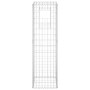 Cesta poste de gaviones de hierro 40x40x140 cm de vidaXL, Postes de cerca - Ref: Foro24-151262, Precio: 50,41 €, Descuento: %