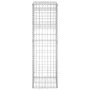Cesta poste de gaviones de hierro 40x40x140 cm de vidaXL, Postes de cerca - Ref: Foro24-151262, Precio: 47,72 €, Descuento: %