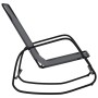 Tumbona mecedora 2 unidades de acero y textilene gris de vidaXL, Tumbonas - Ref: Foro24-318141, Precio: 104,75 €, Descuento: %