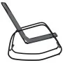 Tumbona mecedora 2 unidades de acero y textilene gris de vidaXL, Tumbonas - Ref: Foro24-318141, Precio: 112,01 €, Descuento: %