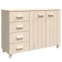 Aparador HAMAR madera de pino maciza marrón miel 113x40x80 cm de vidaXL, Aparadores - Ref: Foro24-340444, Precio: 148,41 €, D...