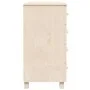 Aparador HAMAR madera de pino maciza marrón miel 113x40x80 cm de vidaXL, Aparadores - Ref: Foro24-340444, Precio: 146,58 €, D...