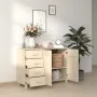 Aparador HAMAR madera de pino maciza marrón miel 113x40x80 cm de vidaXL, Aparadores - Ref: Foro24-340444, Precio: 146,58 €, D...
