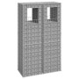 Cestas postes de gaviones 2 unidades hierro 50x50x180 cm de vidaXL, Postes de cerca - Ref: Foro24-151273, Precio: 110,46 €, D...