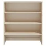 Aparador superior HAMAR pino macizo marrón miel 90x30x100 cm de vidaXL, Aparadores - Ref: Foro24-340432, Precio: 107,18 €, De...
