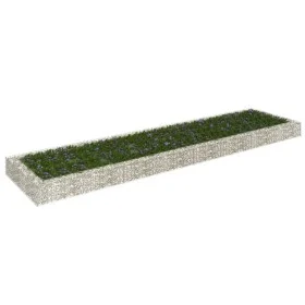 Arriate de gaviones de acero 400x100x20 cm de vidaXL, Maceteros y jardineras - Ref: Foro24-151314, Precio: 55,67 €, Descuento: %