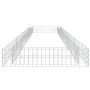 Arriate de gaviones de acero 400x100x20 cm de vidaXL, Maceteros y jardineras - Ref: Foro24-151314, Precio: 55,67 €, Descuento: %