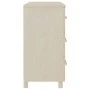 Aparador HAMAR madera de pino maciza marrón miel 90x40x80 cm de vidaXL, Aparadores - Ref: Foro24-340428, Precio: 143,31 €, De...