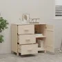 Aparador HAMAR madera de pino maciza marrón miel 90x40x80 cm de vidaXL, Aparadores - Ref: Foro24-340428, Precio: 143,31 €, De...