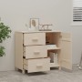 Aparador HAMAR madera de pino maciza marrón miel 90x40x80 cm de vidaXL, Aparadores - Ref: Foro24-340428, Precio: 145,58 €, De...