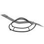 Tumbonas mecedoras 2 uds acero y textilene gris de vidaXL, Tumbonas - Ref: Foro24-318133, Precio: 176,89 €, Descuento: %
