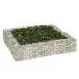 Arriate de gaviones de acero galvanizado 100x100x20 cm de vidaXL, Maceteros y jardineras - Ref: Foro24-151311, Precio: 36,01 ...