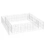 Arriate de gaviones de acero galvanizado 100x100x20 cm de vidaXL, Maceteros y jardineras - Ref: Foro24-151311, Precio: 36,01 ...