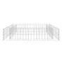 Arriate de gaviones de acero galvanizado 100x100x20 cm de vidaXL, Maceteros y jardineras - Ref: Foro24-151311, Precio: 36,01 ...
