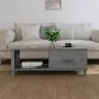 Mesa de centro HAMAR madera maciza pino gris oscuro 100x55x35cm de vidaXL, Mesas de centro - Ref: Foro24-340454, Precio: 87,5...