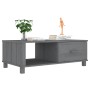 Mesa de centro HAMAR madera maciza pino gris oscuro 100x55x35cm de vidaXL, Mesas de centro - Ref: Foro24-340454, Precio: 88,6...