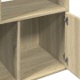 Estantería de madera de ingeniería roble Sonoma 70x36x189 cm en Librerías y estanterías | Comprar online en Foru.es