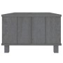 Mesa de centro HAMAR madera maciza pino gris oscuro 100x55x35cm de vidaXL, Mesas de centro - Ref: Foro24-340454, Precio: 88,6...
