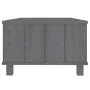 Mesa de centro HAMAR madera maciza pino gris oscuro 100x55x35cm de vidaXL, Mesas de centro - Ref: Foro24-340454, Precio: 87,5...