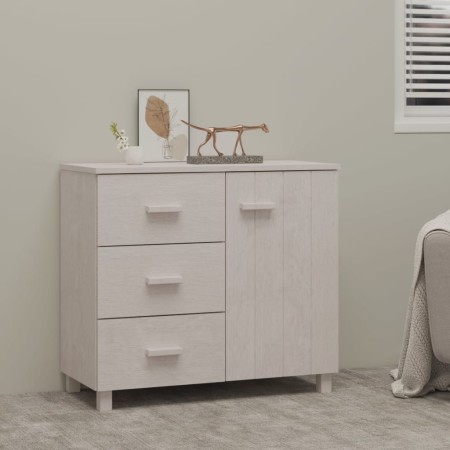 Aparador HAMAR madera maciza de pino blanco 90x40x80 cm de vidaXL, Aparadores - Ref: Foro24-340429, Precio: 172,09 €, Descuen...