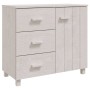 Aparador HAMAR madera maciza de pino blanco 90x40x80 cm de vidaXL, Aparadores - Ref: Foro24-340429, Precio: 172,09 €, Descuen...