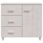 Aparador HAMAR madera maciza de pino blanco 90x40x80 cm de vidaXL, Aparadores - Ref: Foro24-340429, Precio: 169,15 €, Descuen...