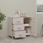 Aparador HAMAR madera maciza de pino blanco 90x40x80 cm de vidaXL, Aparadores - Ref: Foro24-340429, Precio: 169,15 €, Descuen...