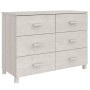 Aparador HAMAR madera maciza de pino blanco 113x40x80 cm de vidaXL, Aparadores - Ref: Foro24-340449, Precio: 135,90 €, Descue...