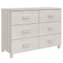 Aparador HAMAR madera maciza de pino blanco 113x40x80 cm de vidaXL, Aparadores - Ref: Foro24-340449, Precio: 134,38 €, Descue...