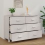 Aparador HAMAR madera maciza de pino blanco 113x40x80 cm de vidaXL, Aparadores - Ref: Foro24-340449, Precio: 135,90 €, Descue...