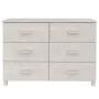 Aparador HAMAR madera maciza de pino blanco 113x40x80 cm de vidaXL, Aparadores - Ref: Foro24-340449, Precio: 134,38 €, Descue...