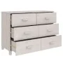 Aparador HAMAR madera maciza de pino blanco 113x40x80 cm de vidaXL, Aparadores - Ref: Foro24-340449, Precio: 134,38 €, Descue...