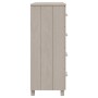 Aparador HAMAR madera maciza de pino blanco 79x40x103,5 cm de vidaXL, Aparadores - Ref: Foro24-340425, Precio: 155,05 €, Desc...