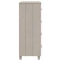 Aparador HAMAR madera maciza de pino blanco 79x40x103,5 cm de vidaXL, Aparadores - Ref: Foro24-340425, Precio: 165,89 €, Desc...